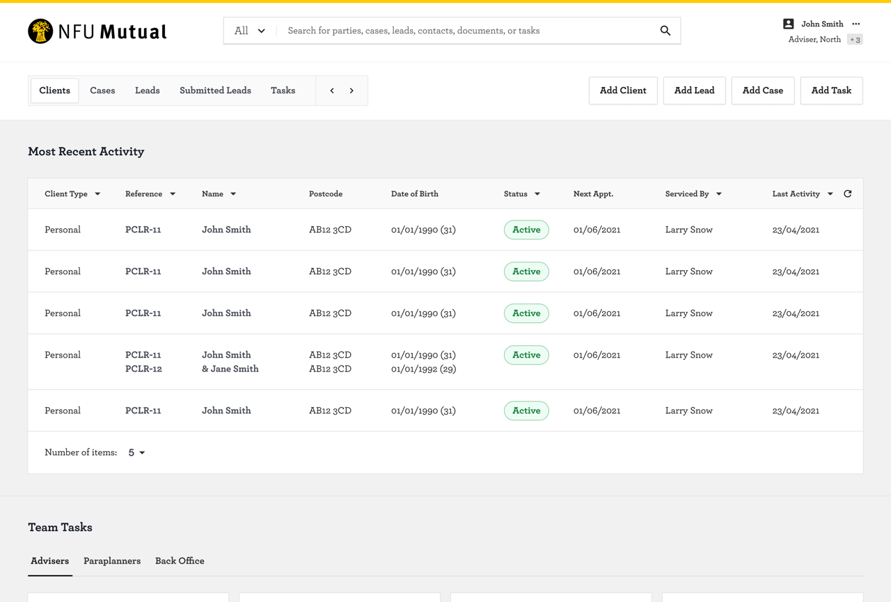 Focus advice technology, NFU Mutual's financial advice platform