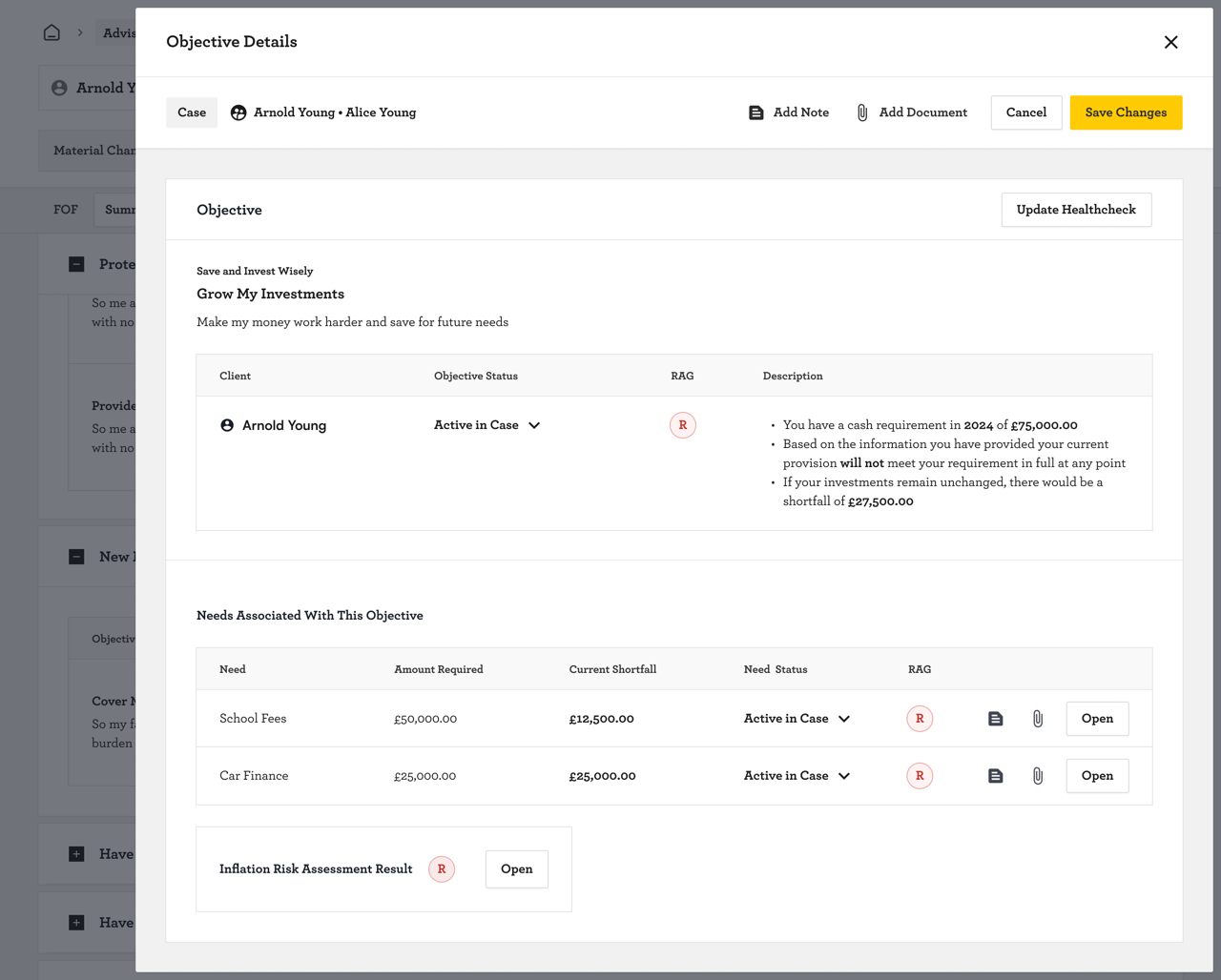 Focus advice technology, NFU Mutual's financial advice platform