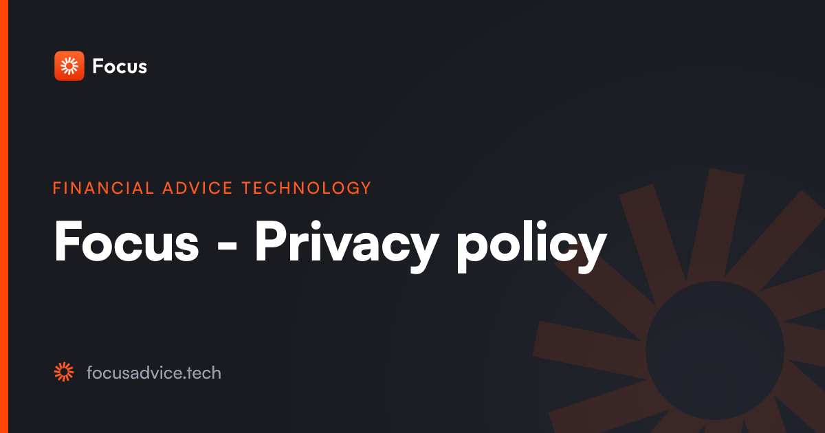 Focus - Privacy policy | Focus | Focus